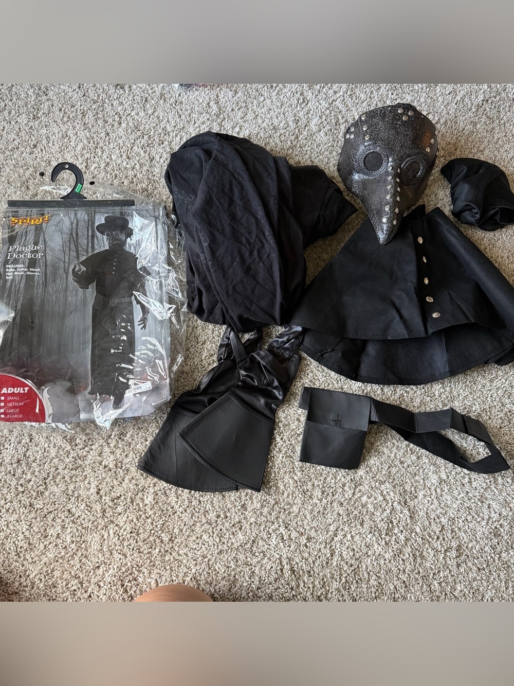 Spirit Halloween Plague Doctor Costume